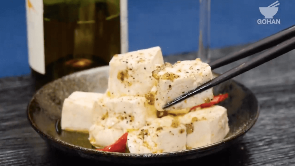 オリーブオイル漬け豆腐レシピ