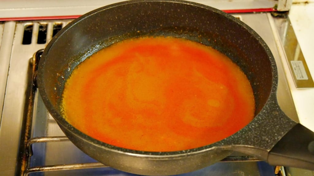 蒙古タンメンのスープ