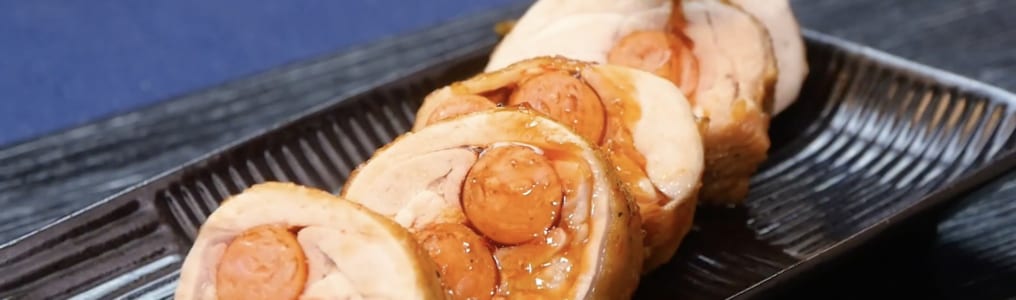 ウインナーの鶏チャーシュー